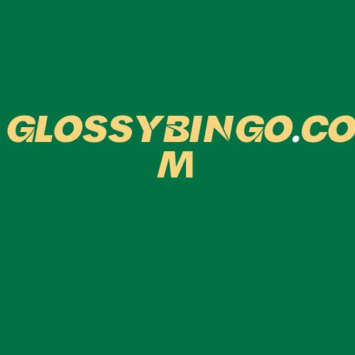 Logo da GLOSSYBINGO